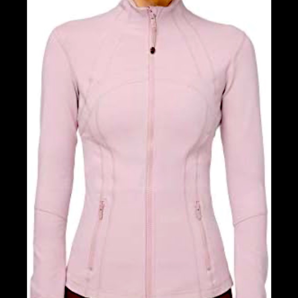 (6) Lululemon Define Jacket Strawberry Milkshake